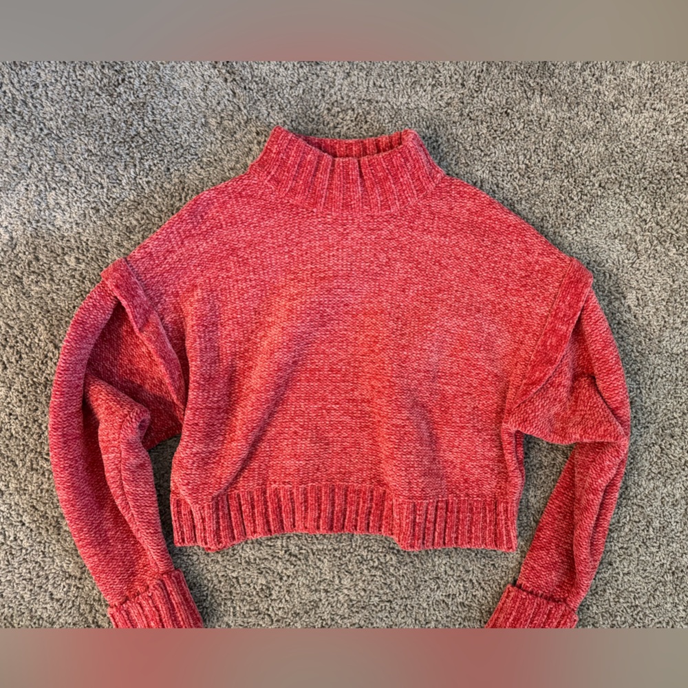Urban Outfitters Pink Turtle Neck Sweater